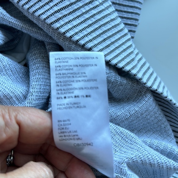 Maeve Anthropologie Striped Midi Beach Dress with Pockets! - Picture 8 of 8